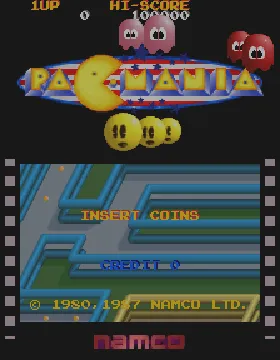 Pac-Mania screen shot title